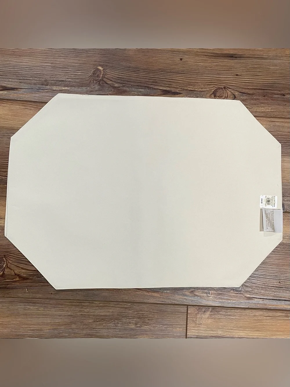 4 Williams-Sonoma Cotton Placemats Beige Gold French Country Toile Cotton Italy